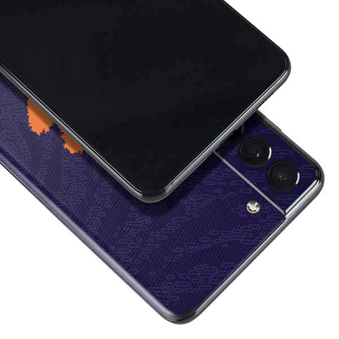 Clemson University Paw Logo Galaxy S21 Plus 5G Skin